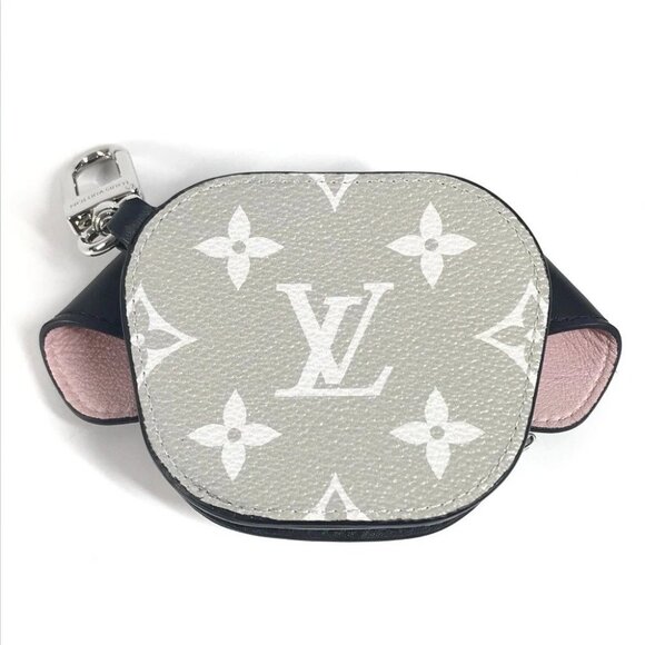 LOUIS VUITTON M02273 Monogram LV Dog Bag Charm Pouch Key Holder coin purse - Picture 4 of 14
